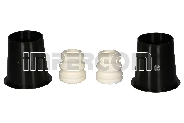 Pára-choque (grade de proteção) de amortecedor traseiro + bota de proteção 51179 Impergom