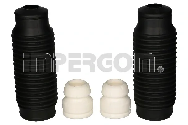 Pára-choque (grade de proteção) de amortecedor dianteiro + bota de proteção 50955 Impergom