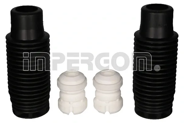 Pára-choque (grade de proteção) de amortecedor dianteiro + bota de proteção 50438 Impergom