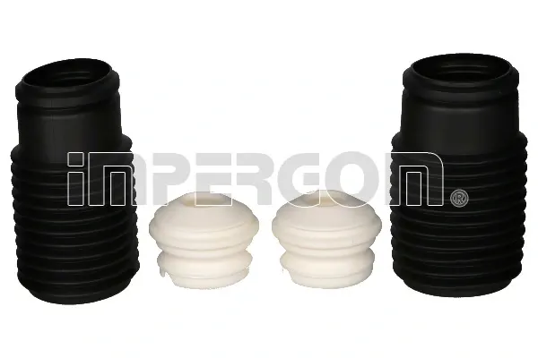 Pára-choque (grade de proteção) de amortecedor dianteiro + bota de proteção 50350 Impergom