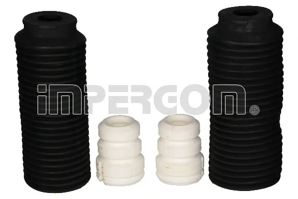 Pára-choque (grade de proteção) de amortecedor dianteiro + bota de proteção 50838 Impergom