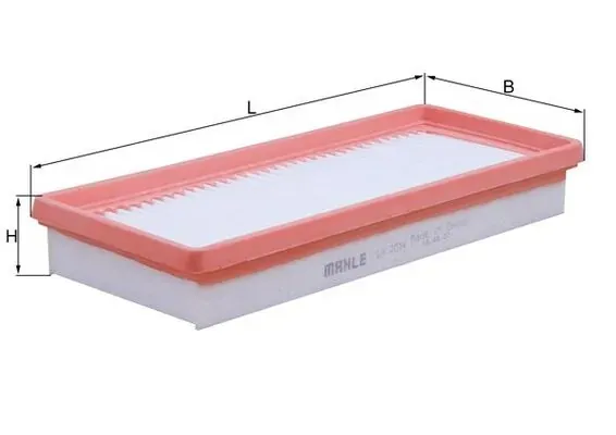 Filtro de ar LX2034 Mahle Original