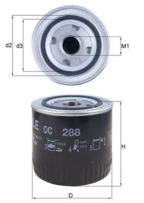 OC288 Mahle Original