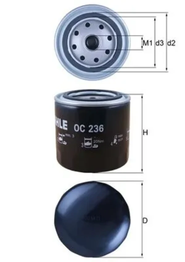 OC236 Mahle Original