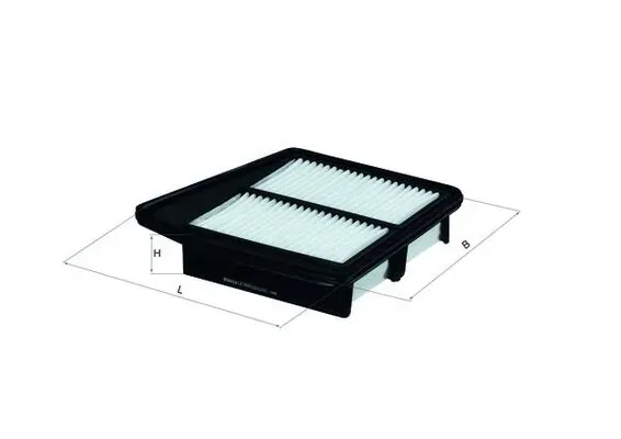Filtro de ar LX2835 Mahle Original