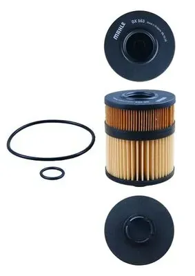 Filtro de óleo OX563D Mahle Original