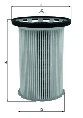 Filtro de combustível KX341 Mahle Original