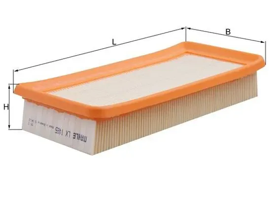 Filtro de ar LX1465 Mahle Original