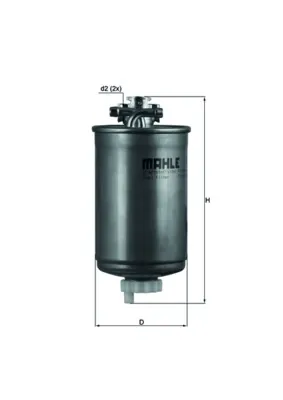 KL75 Mahle Original filtro de combustível