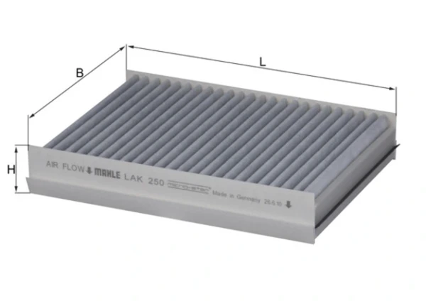 LAK250 Mahle Original filtro de salão