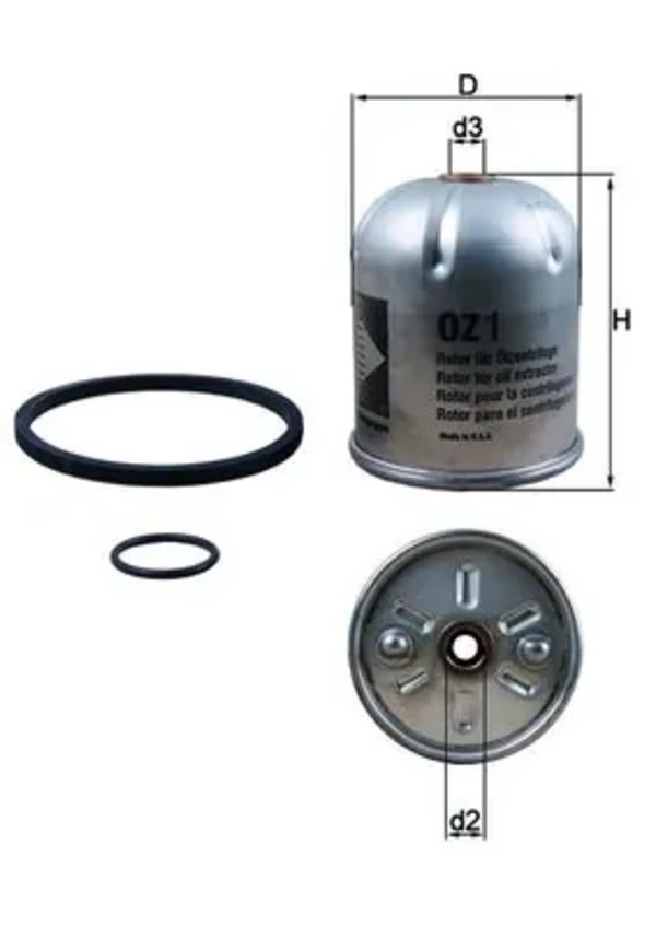 OZ1D Mahle Original
