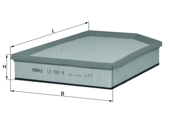 Filtro de ar LX15919 Mahle Original