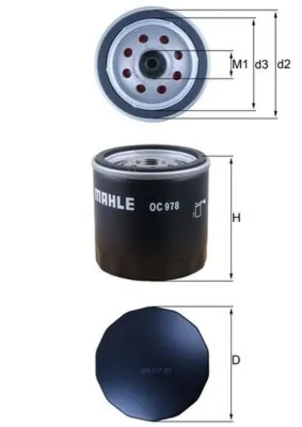 OC978 Mahle Original