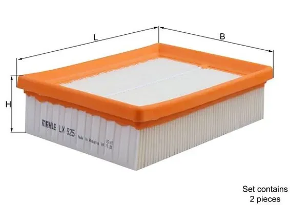 Filtro de ar LX925S Mahle Original