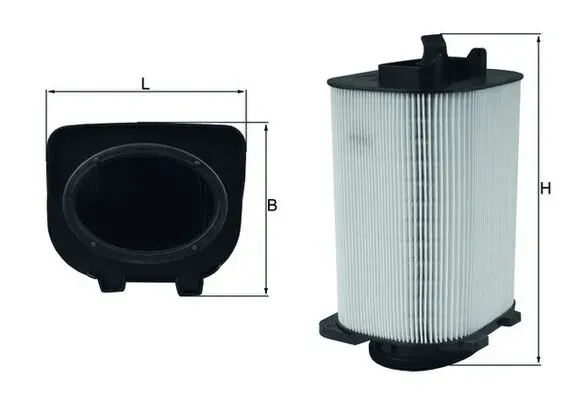 Filtro de ar LX3775 Mahle Original