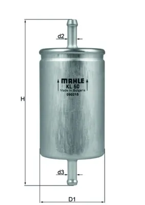 Filtro de combustível KL60 Mahle Original