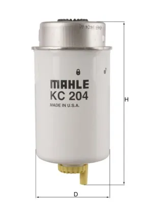 Filtro de combustível KC204 Mahle Original