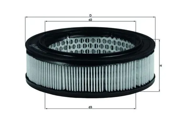 Compre Filtro de ar Ford Fiesta Mk1 GBFT