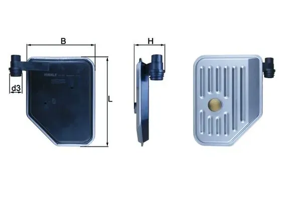 Filtro da Caixa Automática de Mudança HX156 Mahle Original