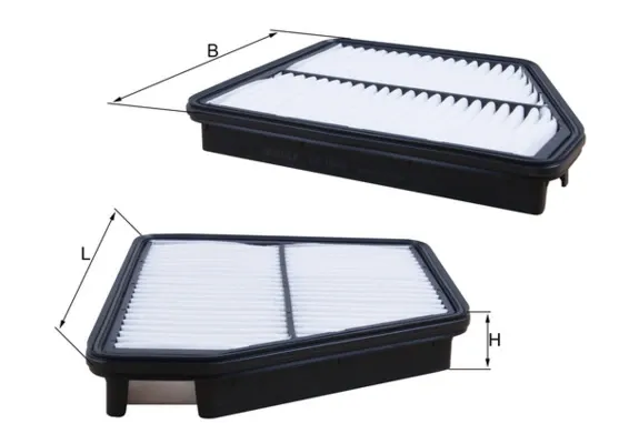 Filtro de ar LX1840 Mahle Original