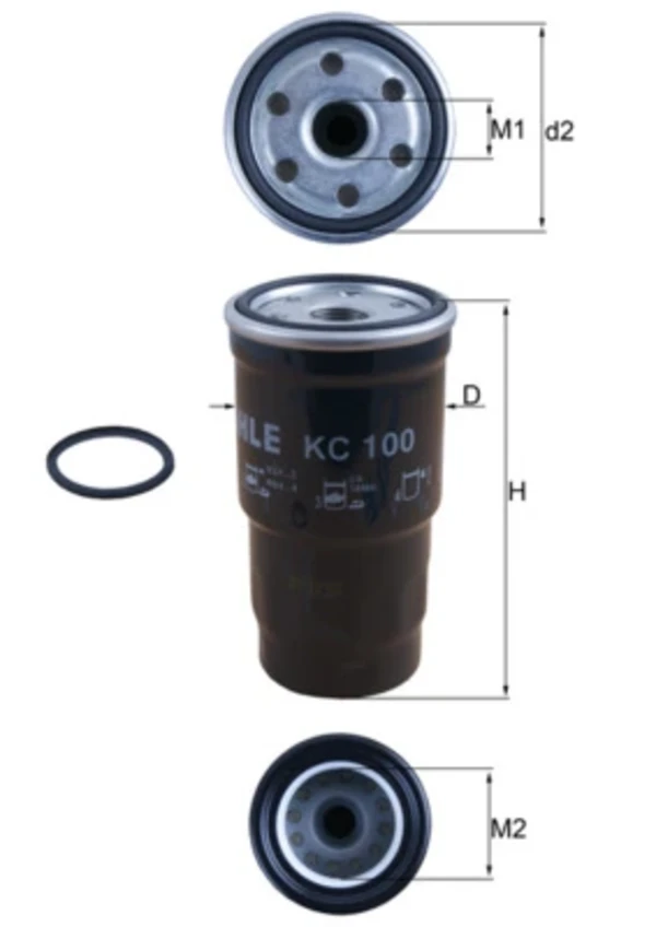 KC100D Mahle Original