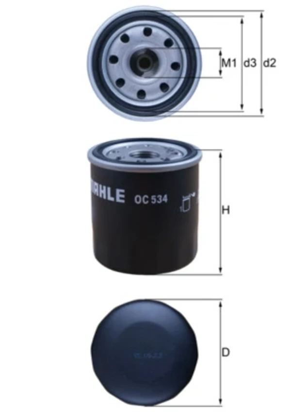 OC534 Mahle Original