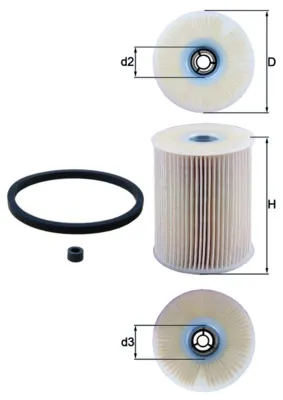 Filtro de combustível KX231D Mahle Original