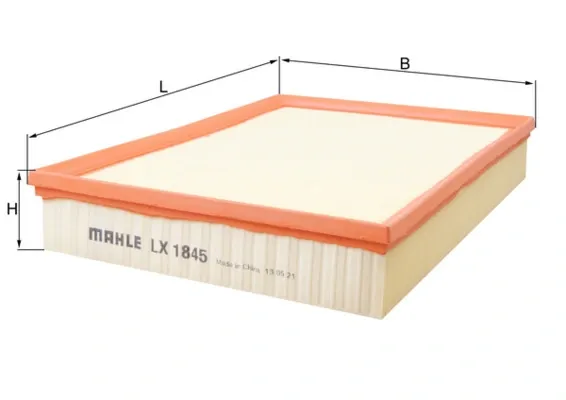 Filtro de ar LX1845 Mahle Original