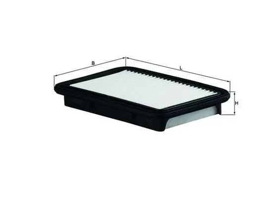 Caixa de filtro de ar LX3028 Mahle Original