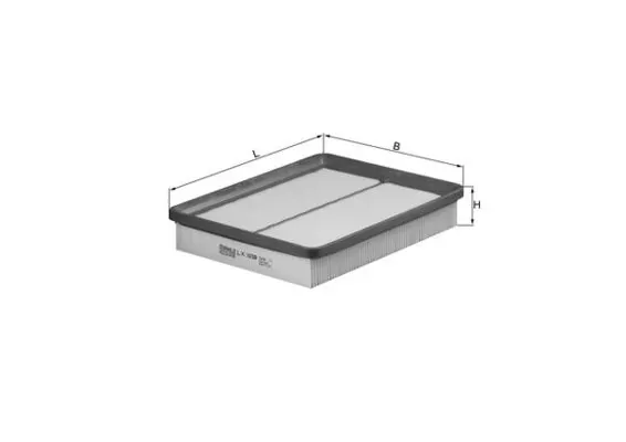 Filtro de ar LX1039 Mahle Original
