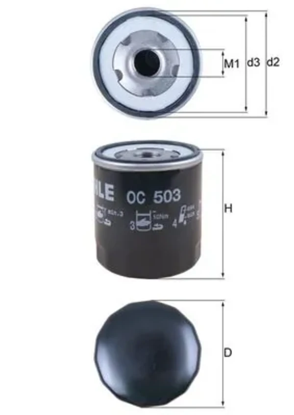 OC503 Mahle Original