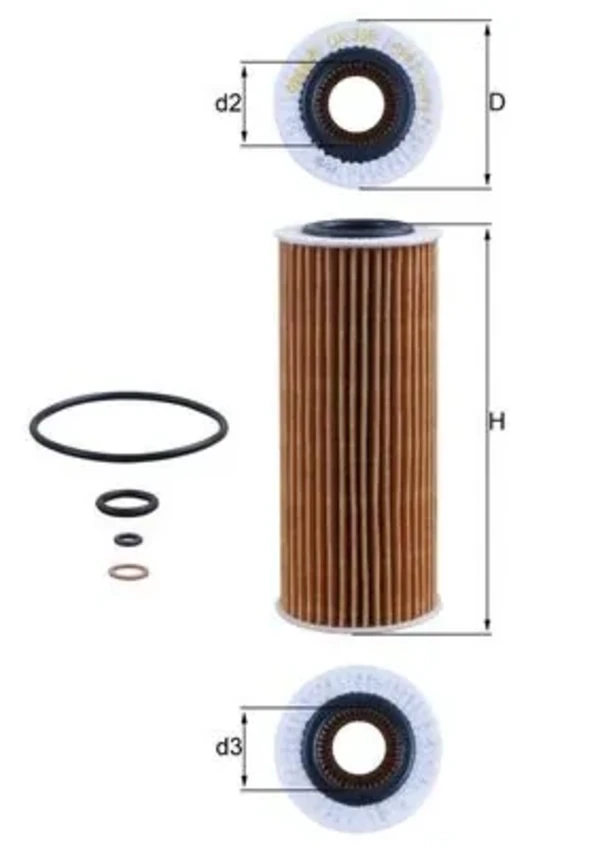 OX368D1 Mahle Original