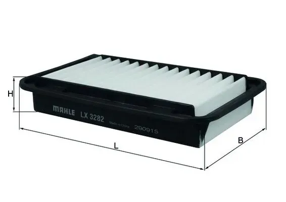 Filtro de ar LX3282 Mahle Original