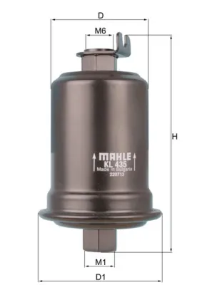 Filtro de combustível KL435 Mahle Original