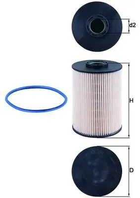 Filtro de combustível KX211D Mahle Original
