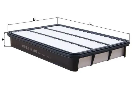 Filtro de ar LX1740 Mahle Original