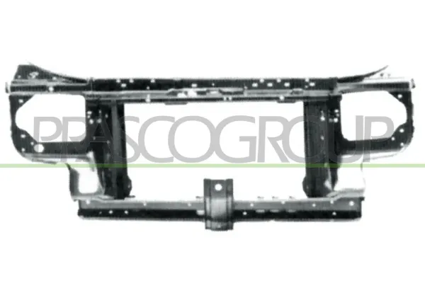 Suporte do radiador montado (painel de montagem de fixação das luzes) Fiat Uno 146A