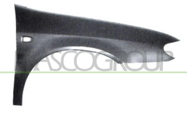 Pára-lama dianteiro direito para Citroen Xsara (N2)
