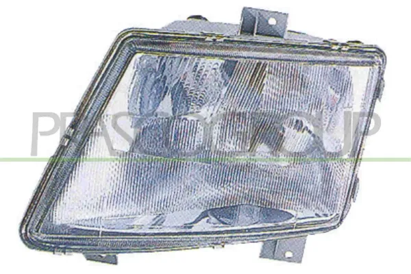 Luz esquerda Mercedes Vito I