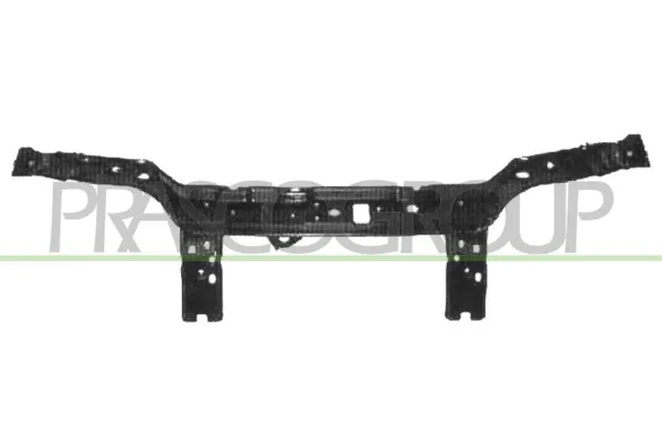 Suporte do radiador montado (painel de montagem de fixação das luzes) Fiat Punto I