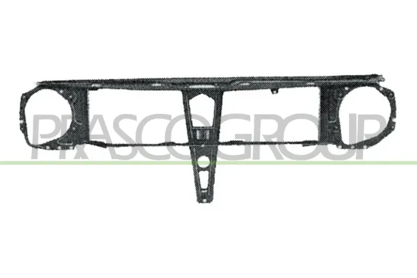 Suporte do radiador montado (painel de montagem de fixação das luzes) Volkswagen Jetta II