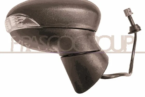 Espelho de retrovisão direito para Ford Fiesta Mk6 CB1