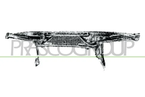 Suporte do radiador montado (painel de montagem de fixação das luzes) BMW 5 E34