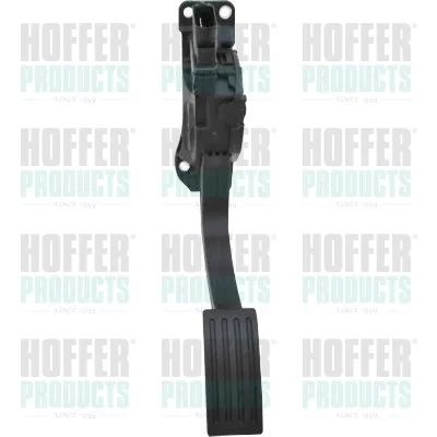 Pedal de gás (de acelerador) 7513652 Hoffer