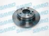Disco do freio traseiro BMW 3 E46