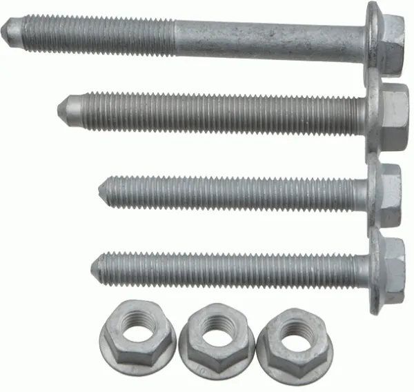 Parafuso de fixação de braço oscilante dianteiro, kit 3839701 Lemforder