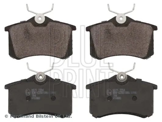 Sapatas do freio traseiras de disco ADV184206 Blue Print