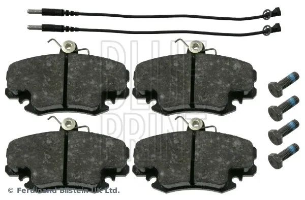 Sapatas do freio dianteiras de disco ADR164203 Blue Print