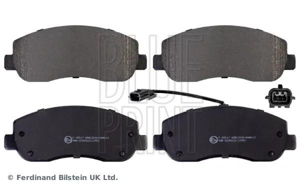 Sapatas do freio dianteiras de disco Renault Master 3 FV, JV