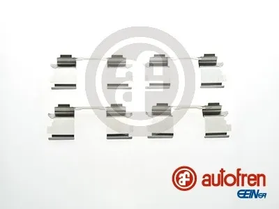 Kit de molas de fixação de sapatas de disco dianteiras D42384A Autofren